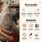 Listki piorące do prania ubrań