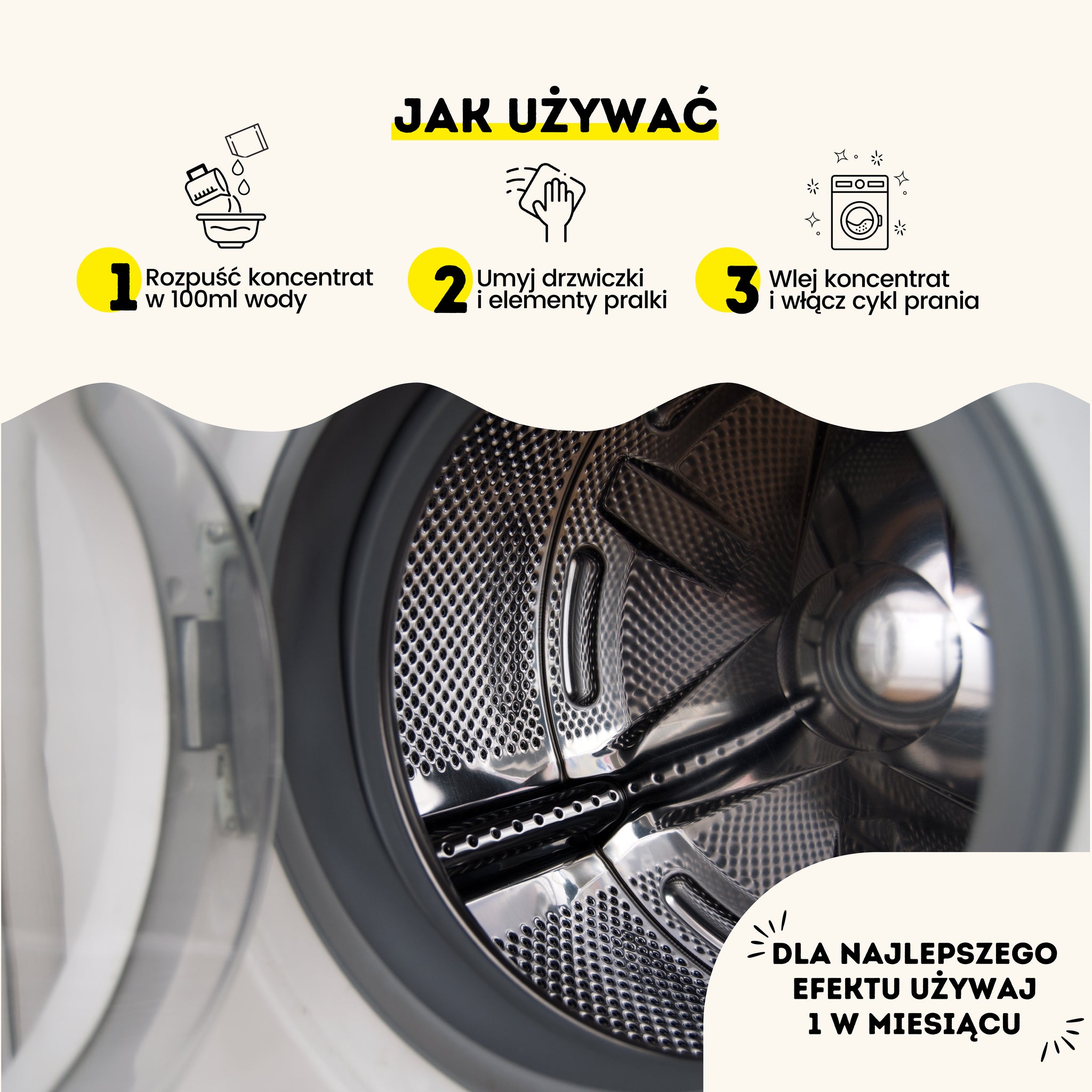 Koncentrat do czyszczenia pralki 5w1