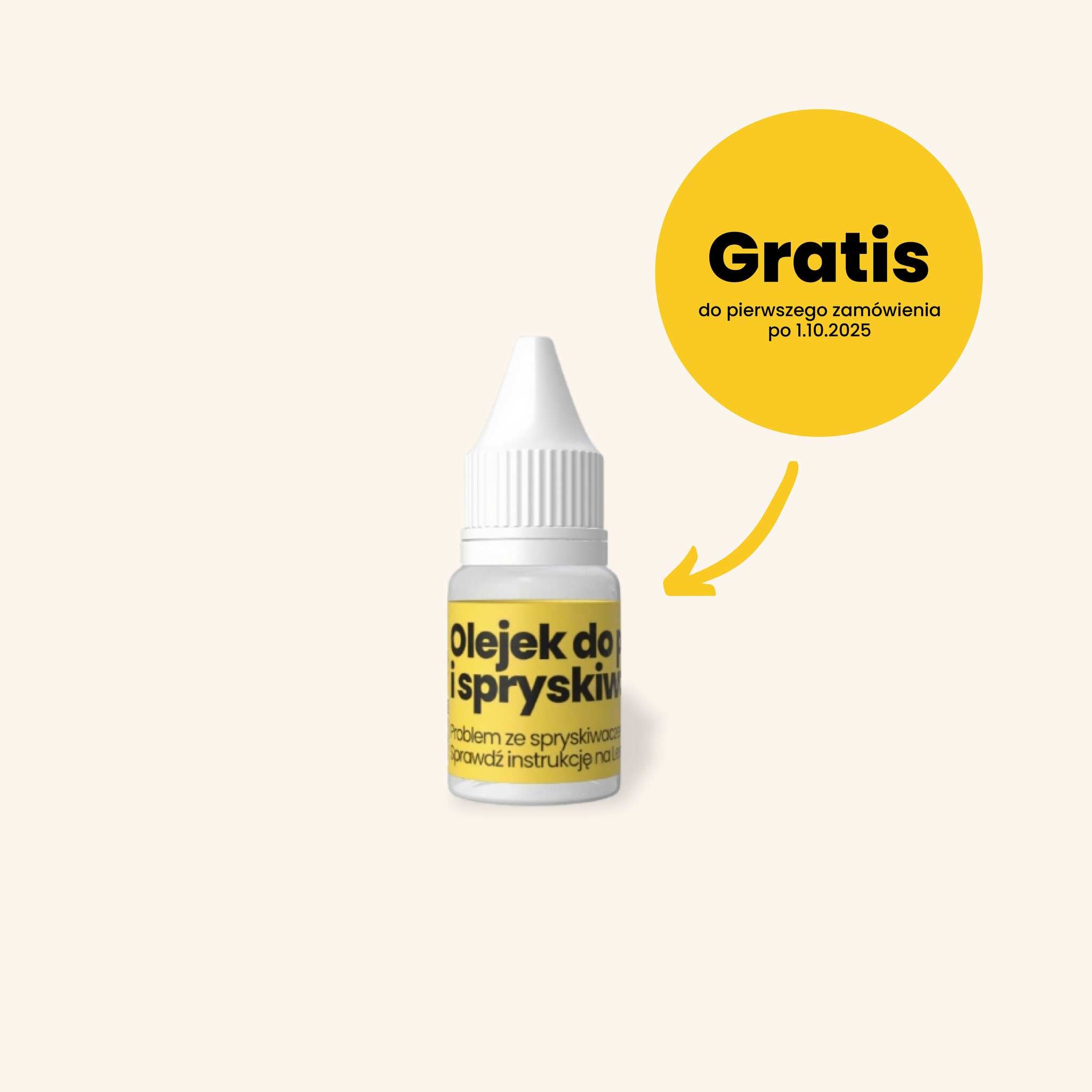 Olejek do pompek i spryskiwaczy