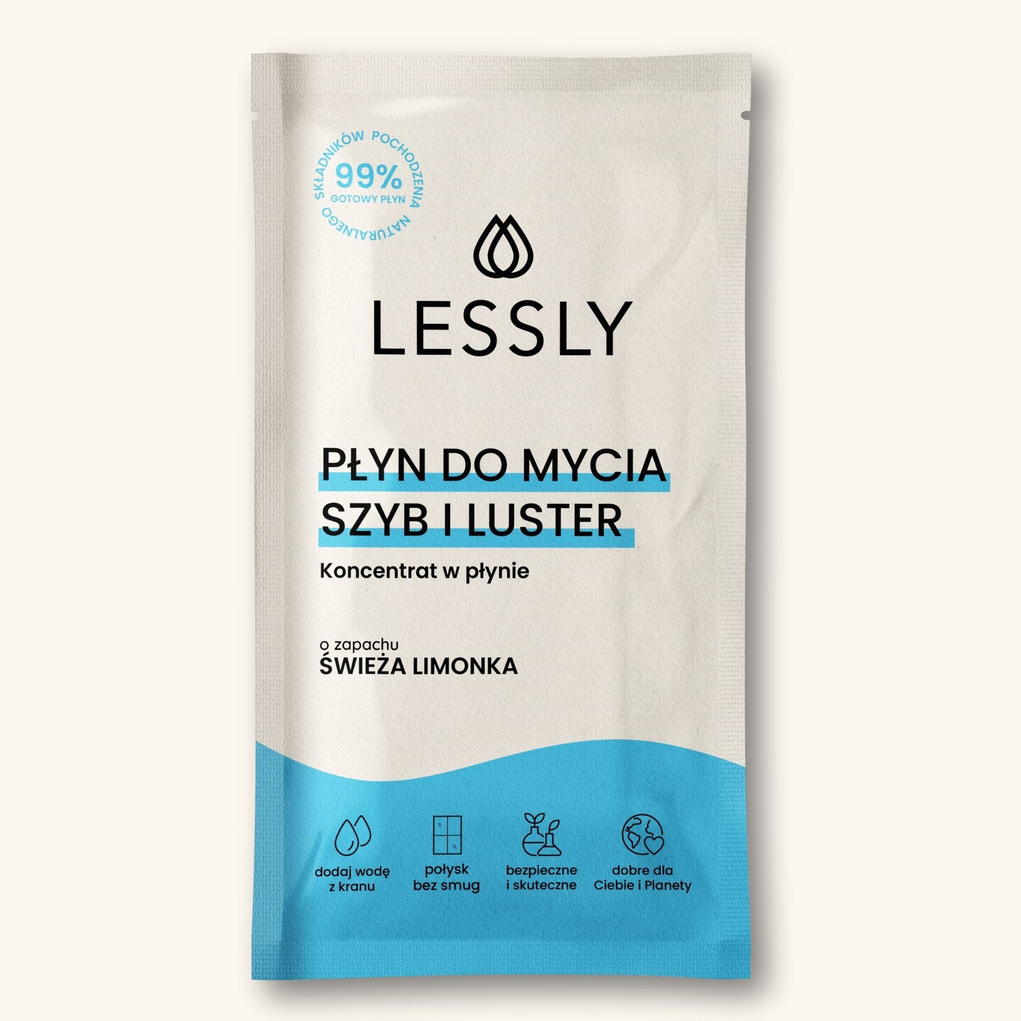 Płyn do szyb i luster koncentrat | Klub Lessly