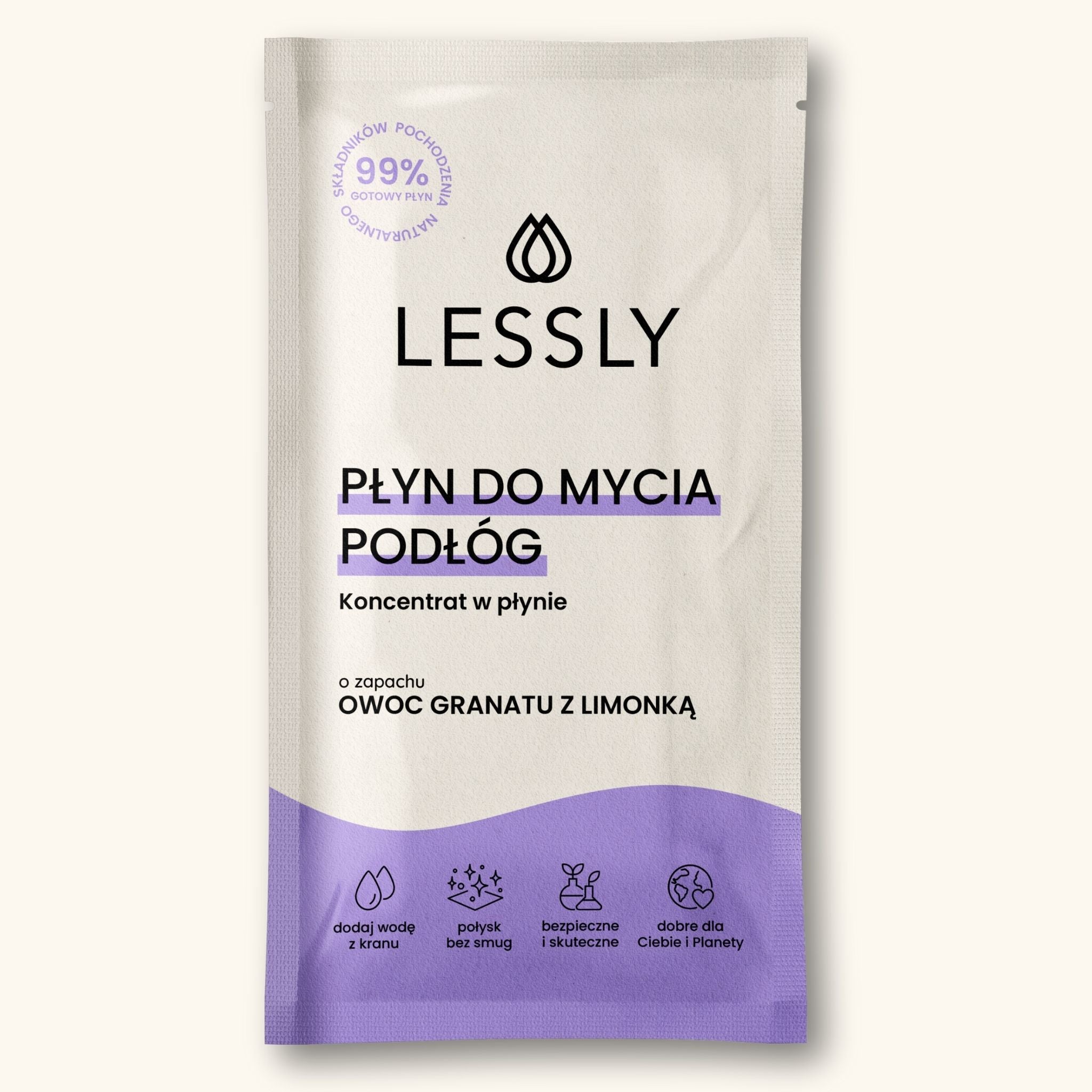 Płyn do podłóg koncentrat | Klub Lessly