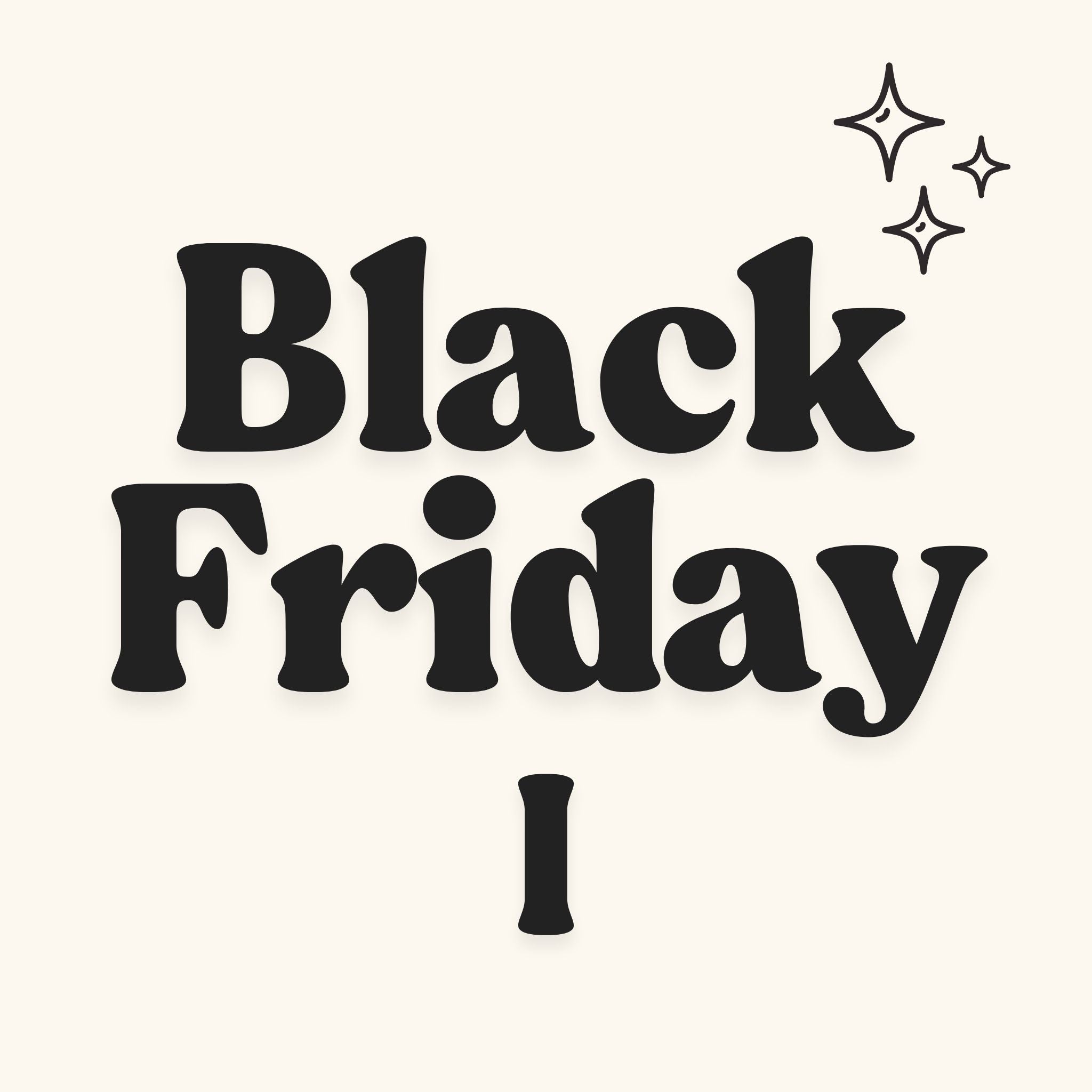 Black Friday I – prezenty o wartości min. 25 zł