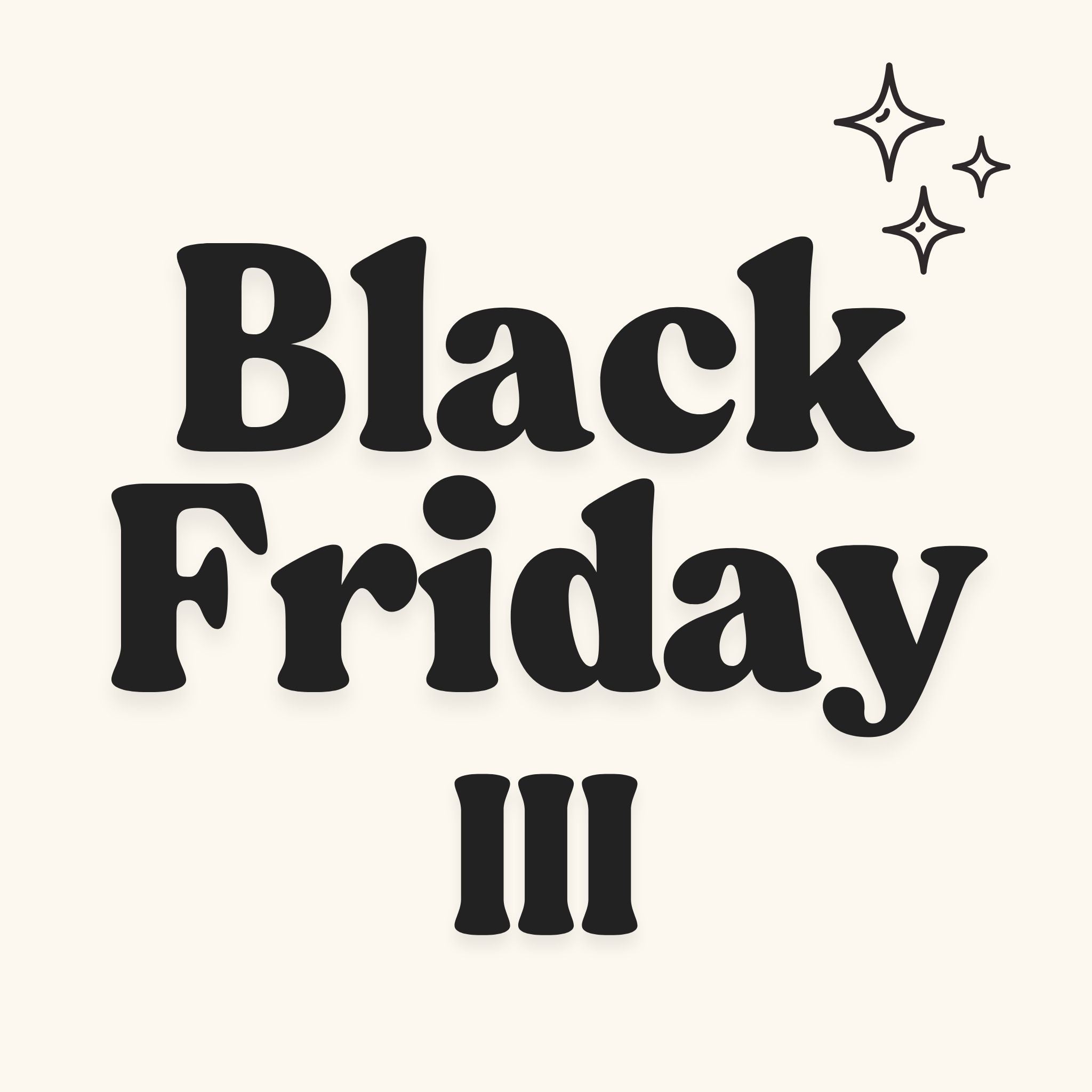 Black Friday III – prezenty o wartości min. 25 zł