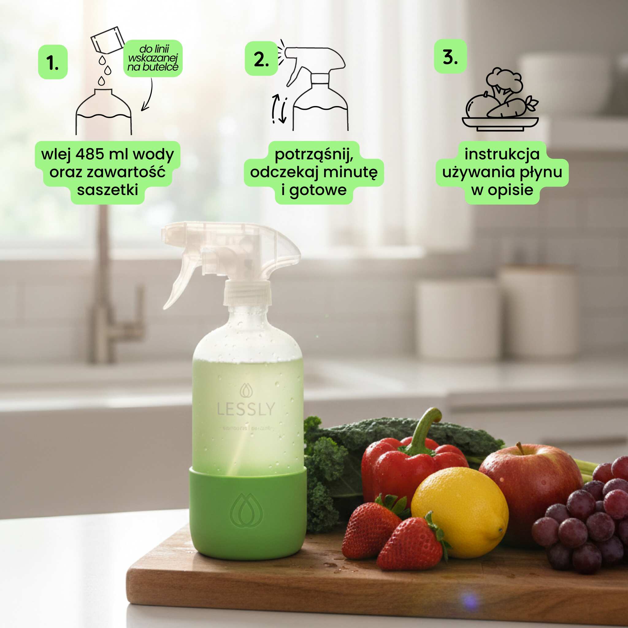 Płyn do warzyw i owoców – Starter